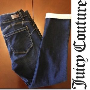 Juicy Couture Skinny Jeans Dark Crop Denim